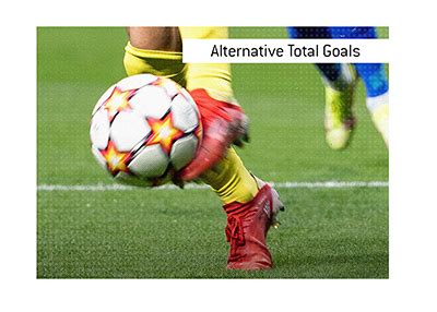 What does alternate total goals 3.